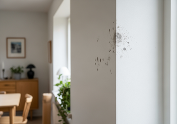 Sådan opdager du tidlige tegn på skimmelsvamp i hjemmet
