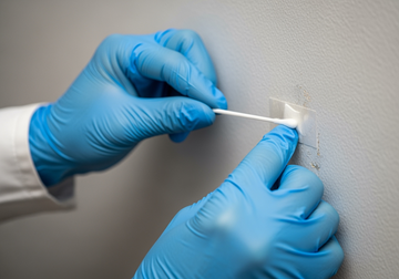 Guide: Korrekt udtagning af prøver til skimmelsvamp og asbest