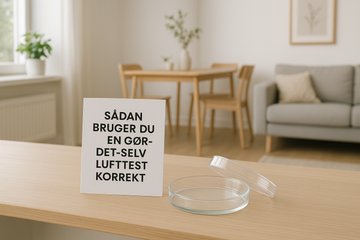 Sådan bruger du en gør det selv lufttest korrekt